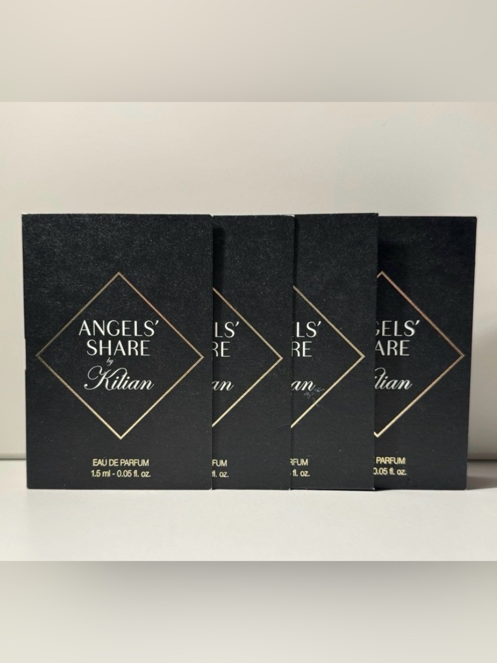 KILIAN ANGELS' SHARE Sample Vial set of 4 1.5ml each carded new